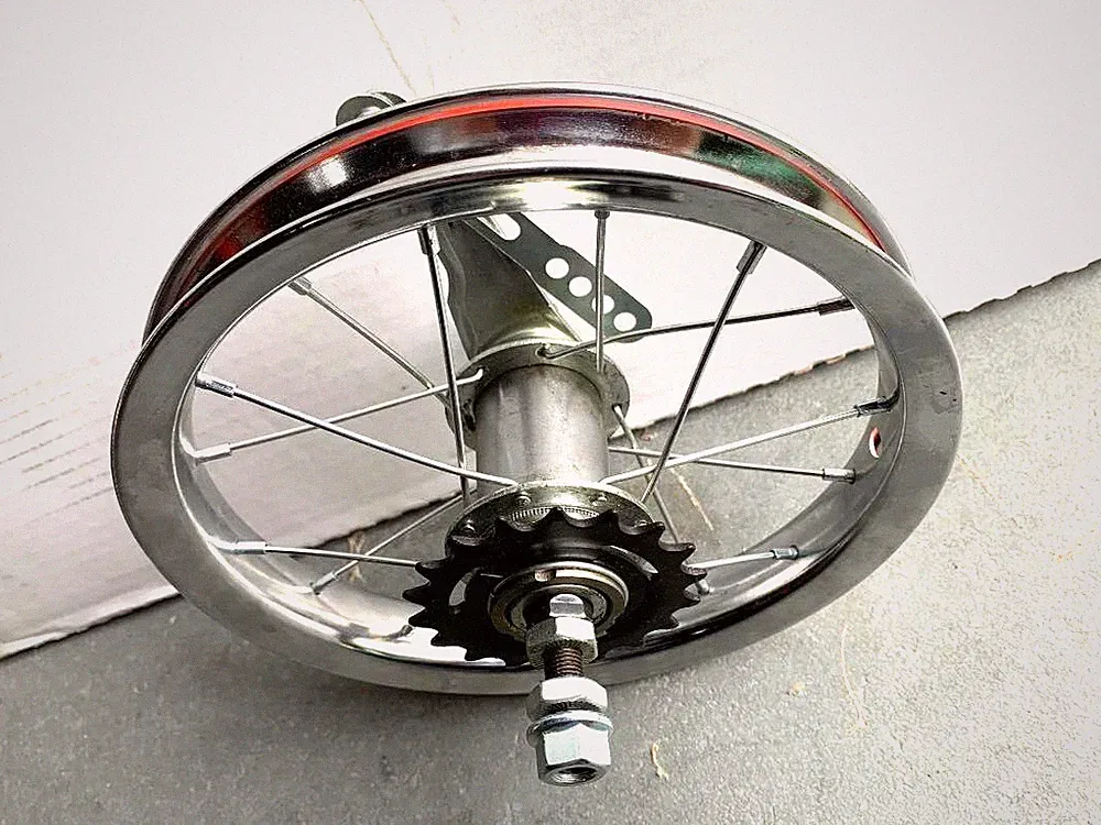 12" Bicycle Rear Wheel Steel Coaster Brake Cruiser Lowrider BMX Bikes