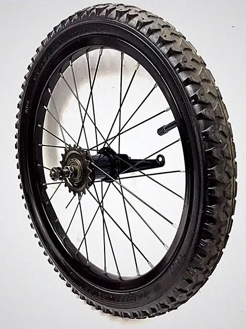 18" Bicycle Rear Black Wheel Coaster Brake and 1.95" Tire BMX Bike #X30