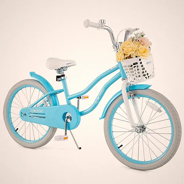 20" Kids Bike w/ Height Adjustable Handlebar & Seat Hand Brake & Coaster Brake
