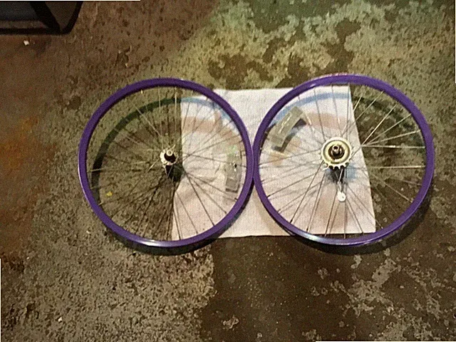 20" Rear Bicycle Lavender Wheel Coaster Brake