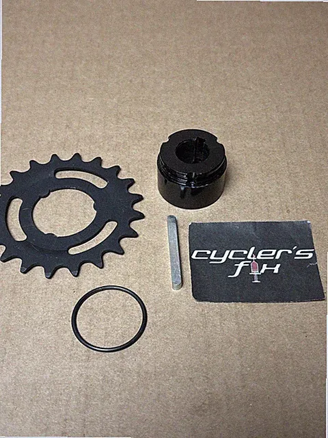Adult Tricycle 15mm 5/8" Axle 20T Coaster Adapter Mount 3Wheel Trike Bike Gokart