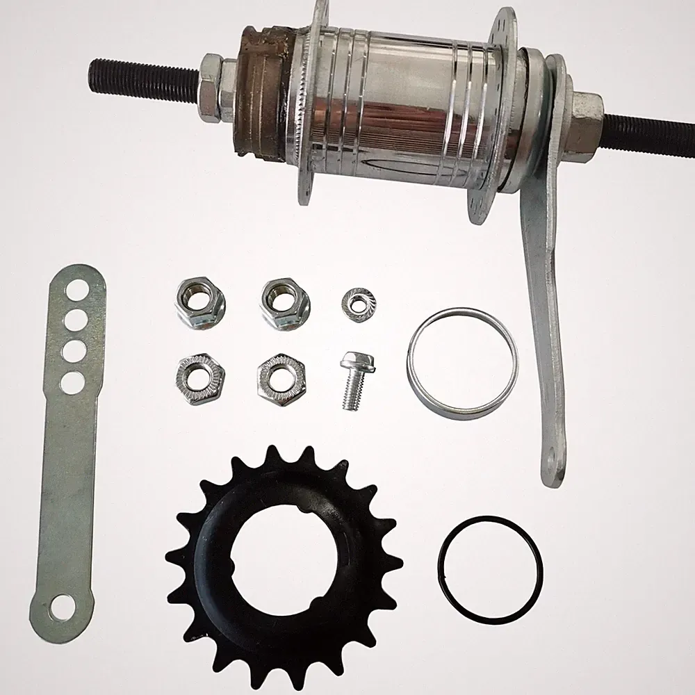 Bicycle Coaster Brake Hub/Bike Brake Rear Hub Silver 32 Hole