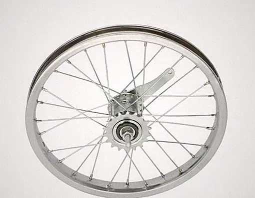 BICYCLE REAR WHEEL 16" x 1.75 STEEL COASTER CRUISER LOWRIDER BMX BIKE