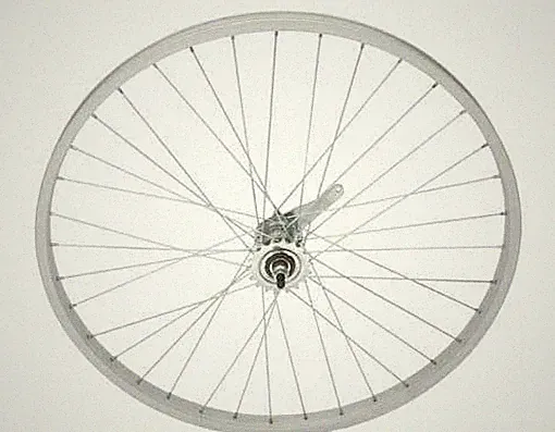 BICYCLE REAR WHEEL 26" X 1.75 ALLOY SILVER COASTER BRAKE BEACH CRUISER NEW!