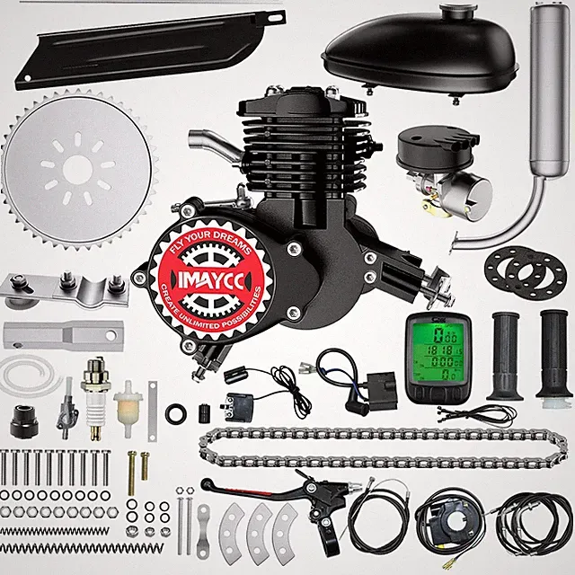 Bike Motor Kit 80Cc Motorized Bike Kit 2 Stroke Gas Bicycle Engine Conversion Ki