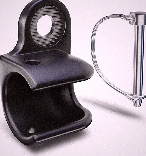 Bike Trailer Hitch for Thule Chariot & Coaster Serie, Sturdy & Durable Steel Bik