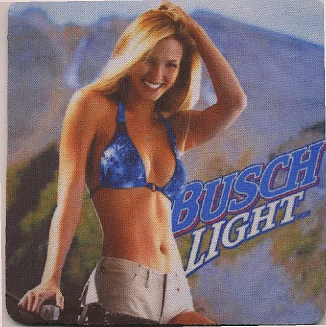 Busch Light Bier - Sexy Mountain Bike Beer COASTER