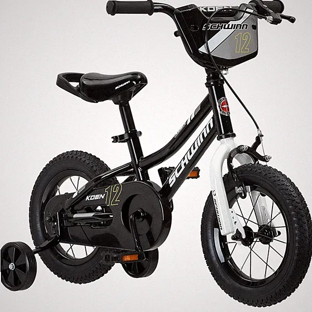 Coaster Brake 12" Kids Bike with Training Wheels//