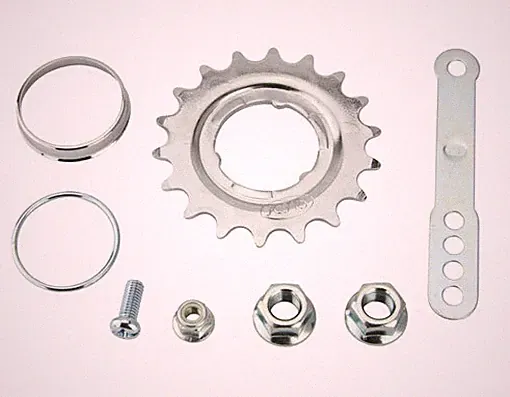 COASTER HUB TRIM KITS 18T CHROME SPROCKET COG CRUISER BIKE BICYCLE