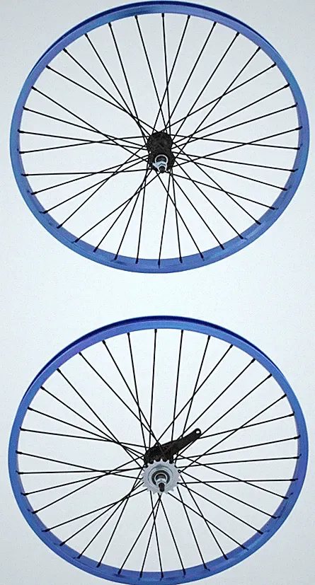 F&R CRUISER BIKE BICYCLE FRONT OR COASTER WHEEL, ALLOY, 36 SPOKE, 26" BICYCLE.