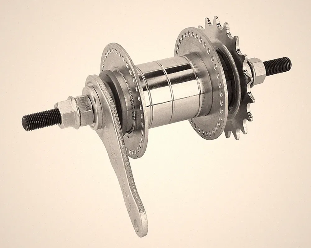 LOWRIDER Coaster Brake Hub 72H 80G Chrome Steel 18T Rear Wheel Lowrider Bicycle.