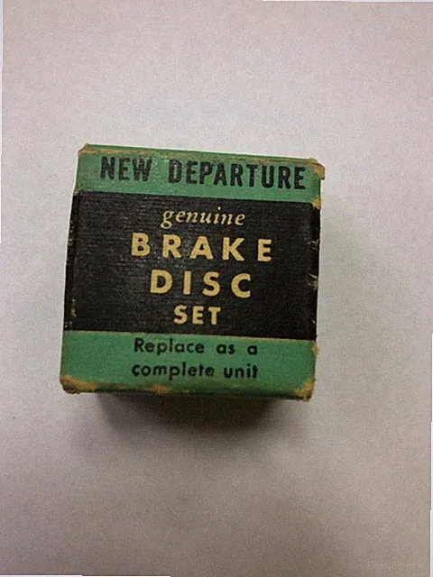 new old stock New Departure Model C or D bicycle coaster brake DISC SET