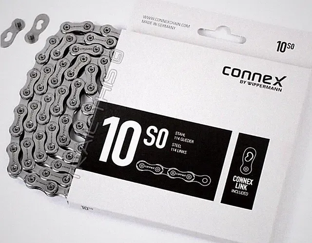 new Wipperman Connex 10s0 10-Speed CHAIN Shimano SRAM Silver