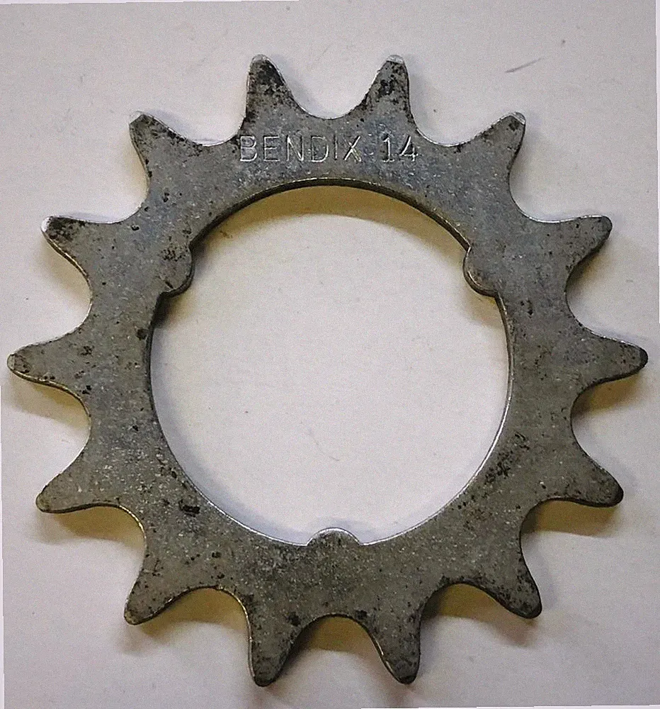 NOS Bendix Coaster Brake rear bicycle SPROCKET 3 tab cog 14 T
