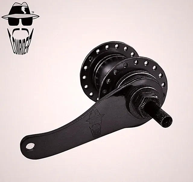 ORIGINAL LOWRIDER Black Coaster Brake 36H 3/8 Axle 18T Sprocket 1Speed Rear Hub
