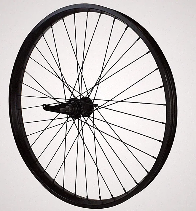 PRO+ Cruiser Bike Bicycle Alloy 26" 45mm 36 Spoke Rear Coaster Wheel Matte Black