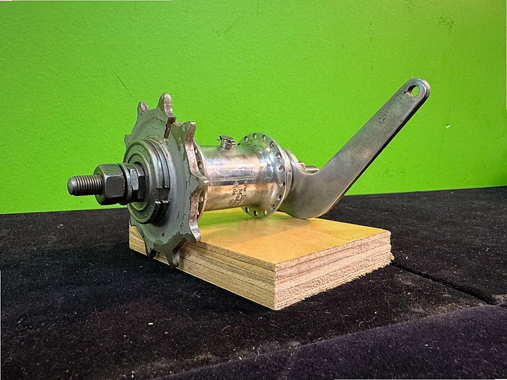 Vintage NEW DEPARTURE Model D 36 hole CONN USA coaster brake bicycle hub