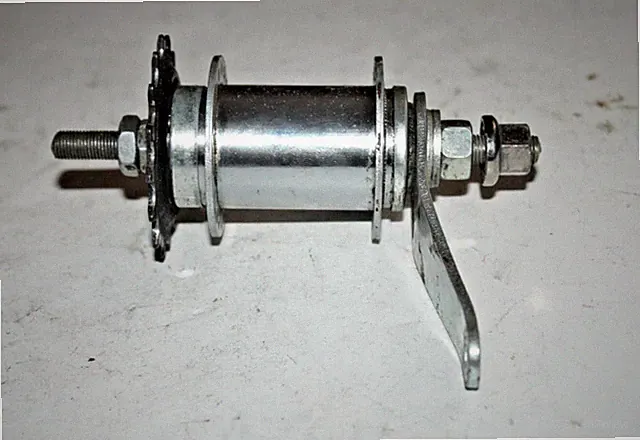 Vintage Promax Rear SS Bike Hub Silver 36H 108mm 16T Coaster Cruiser USA Shipper