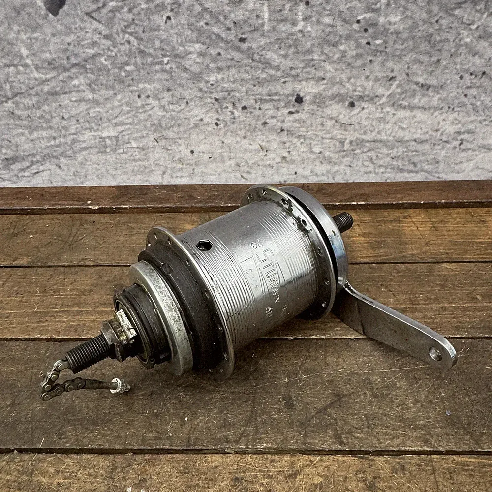 Vintage Sturmey Archer S3C 3 Speed Coaster Brake Rear Hub 28h 28 Bike Bicycle