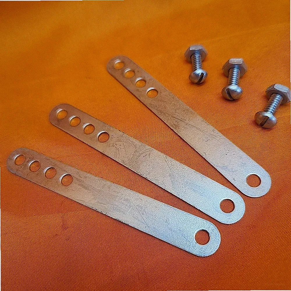 Wald 6003 Bicycle Coaster Brake Strap NOS With Bolt and Nut - Quantity of 3