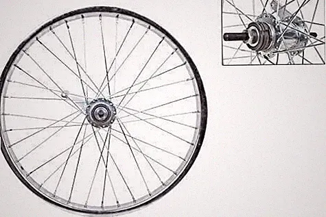 Wheel Master 20x1.75" Rear Wheel - Steel, Coaster Brake, Chrome, 36H