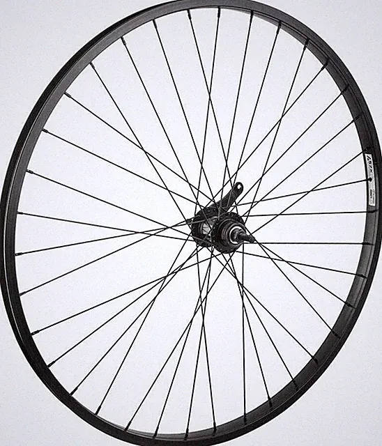 Wheel Master 700c Rear Wheel - Alloy, Coaster Brake, Black, 36H