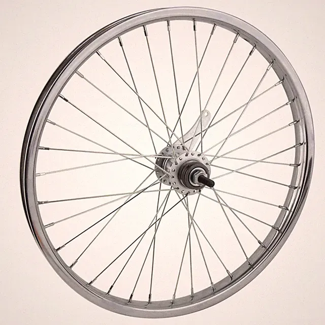 Wheel Master Juvenile Rear Wheel 20in Coaster Brake 6-Bolt B/O 3/8 Silver