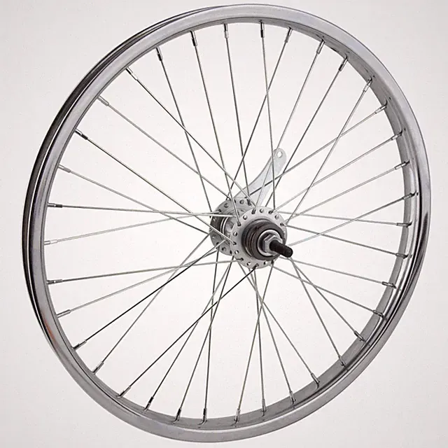 Wheel Master Juvenile Rear Wheel 20in Coaster Brake 6-Bolt B/O 3/8 Silver