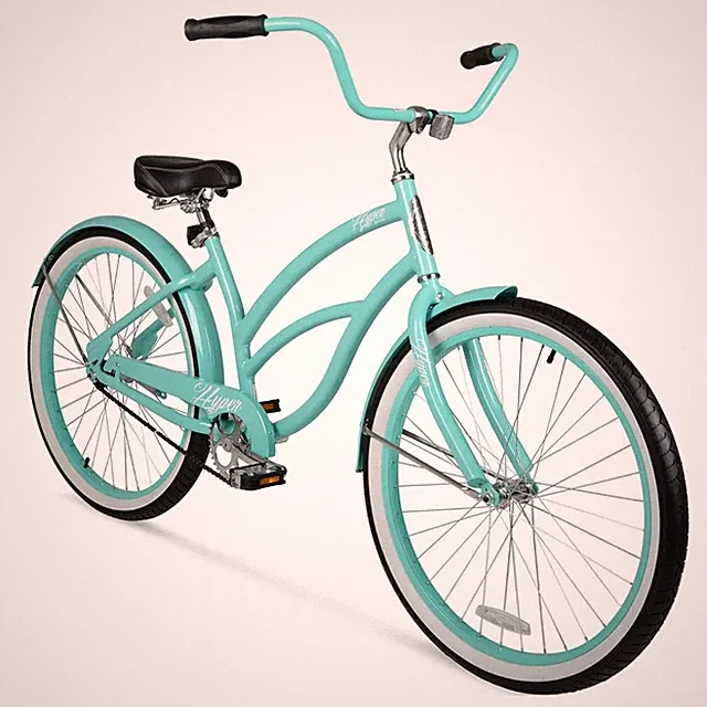Women's 26" Classic Beach Cruiser Bike Steel Frame, Single-Speed, Light Blue